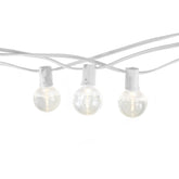 G40 Bistro Light Strings | C9 LED Bulbs - HLO Lighting